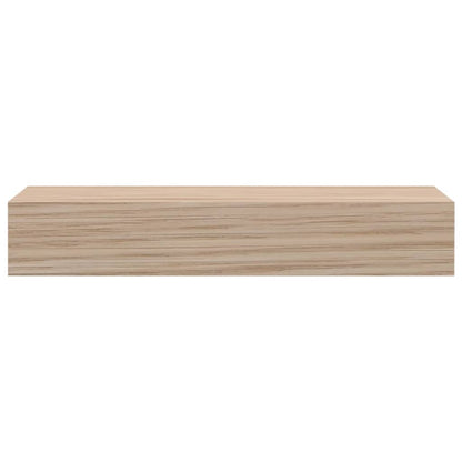 Étagères flottantes 2 pcs 23x23,5x4 cm bois d'ingénierie