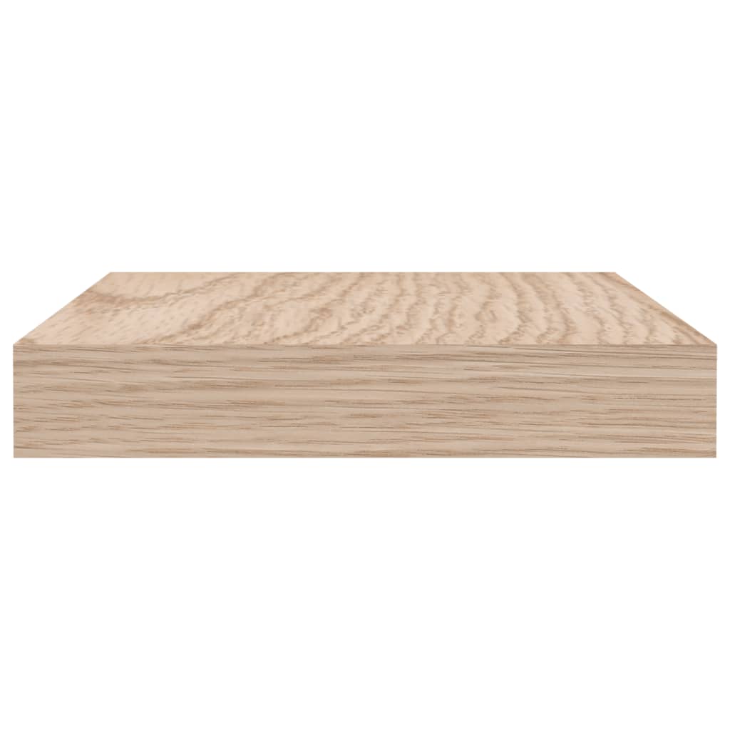 Étagères flottantes 2 pcs 60x23,5x4 cm bois d'ingénierie