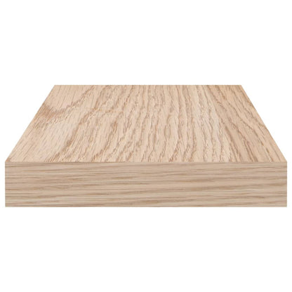 Étagères flottantes 2 pcs 80x23,5x4 cm bois d'ingénierie