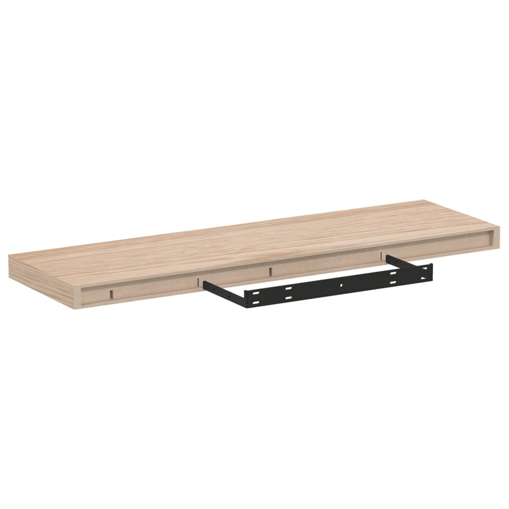 Étagères flottantes 4 pcs 80x23,5x4 cm bois d'ingénierie