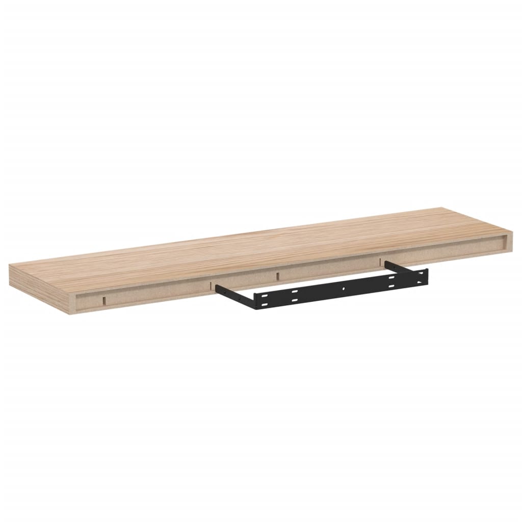 Étagères flottantes 2 pcs 90x23,5x4cm bois d'ingénierie