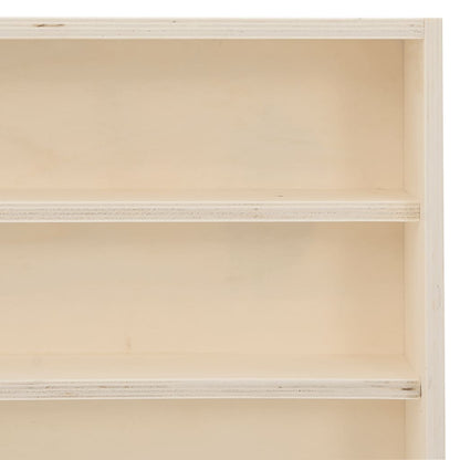 Vitrine de collection en bois avec 6 étagères 40x8,5x55 cm