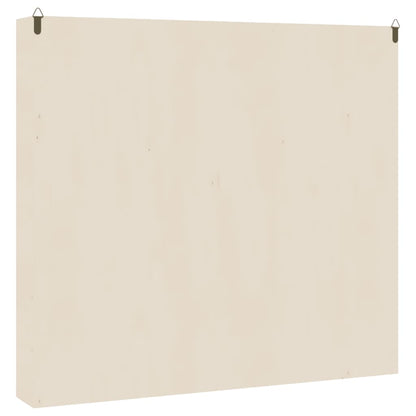 Vitrine de collection en bois avec 6 étagères 60x8,5x55 cm