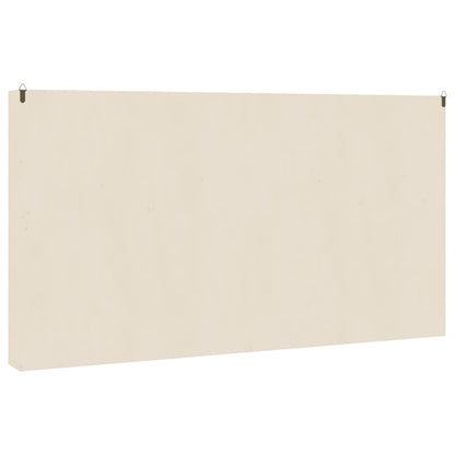 Vitrine de collection en bois avec 6 étagères 100x8,5x55 cm