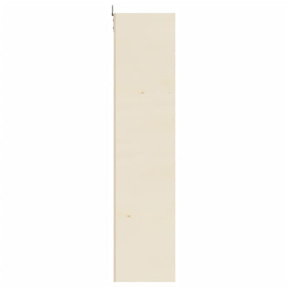 Vitrine de collection en bois avec portes 40x8,5x37cm