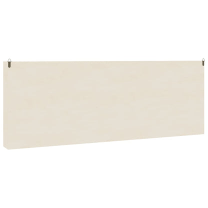 Vitrine de collection en bois avec portes 100x8,5x37 cm