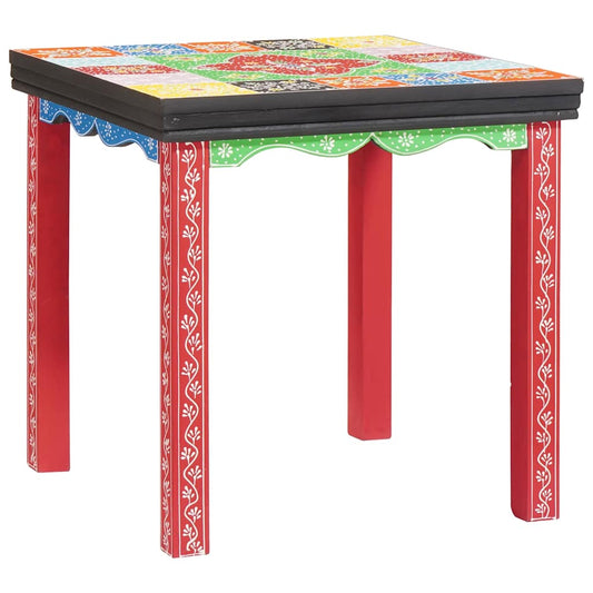 Table Gigogne Marron 50 x 50 x 50 cm Bois de manguier massif