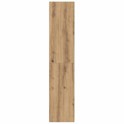 Bibliothèque/Meuble TV vieux bois 36x30x143cm bois d'ingénierie