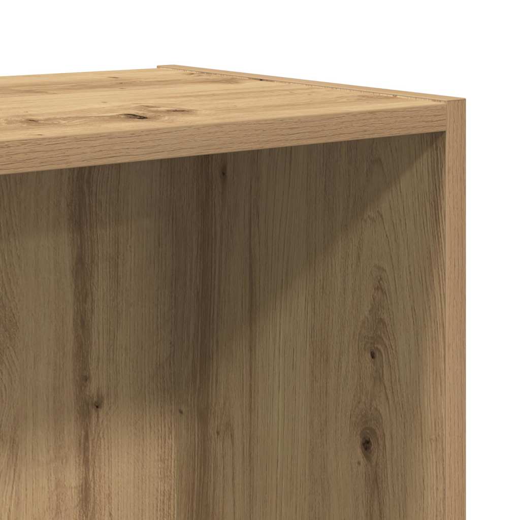 Bibliothèque/Meuble TV vieux bois 36x30x143cm bois d'ingénierie