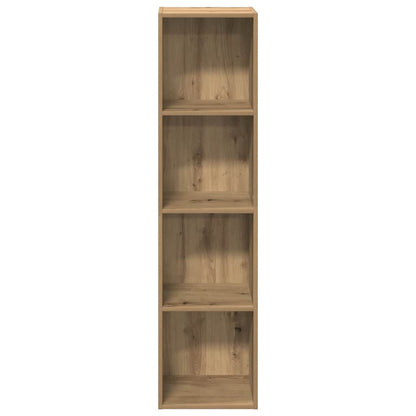 Bibliothèque/Meuble TV chêne artisanal 36x30x143 cm