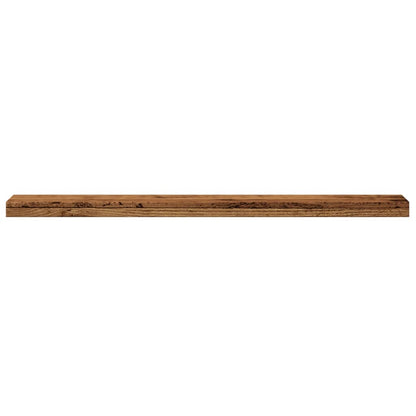 Étagères murales 4 pcs vieux bois 40x10x1,5cm bois d'ingénierie
