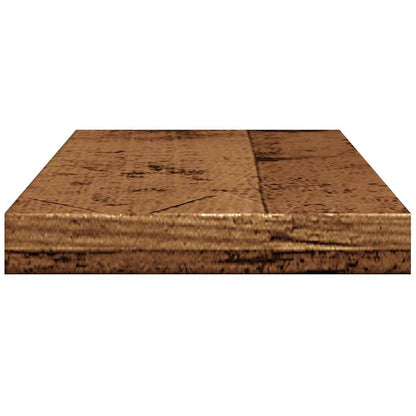 Étagères murales 4 pcs vieux bois 40x20x1,5cm bois d'ingénierie