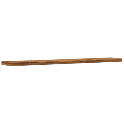 Panneaux de bibliothèque 4 pcs vieux bois bois d'ingénierie