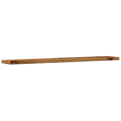 Panneaux de bibliothèque 4 pcs vieux bois bois d'ingénierie