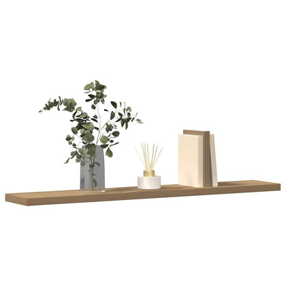 Panneau de bibliothèque 4 pcs chêne artisanal 60x10x1,5 cm