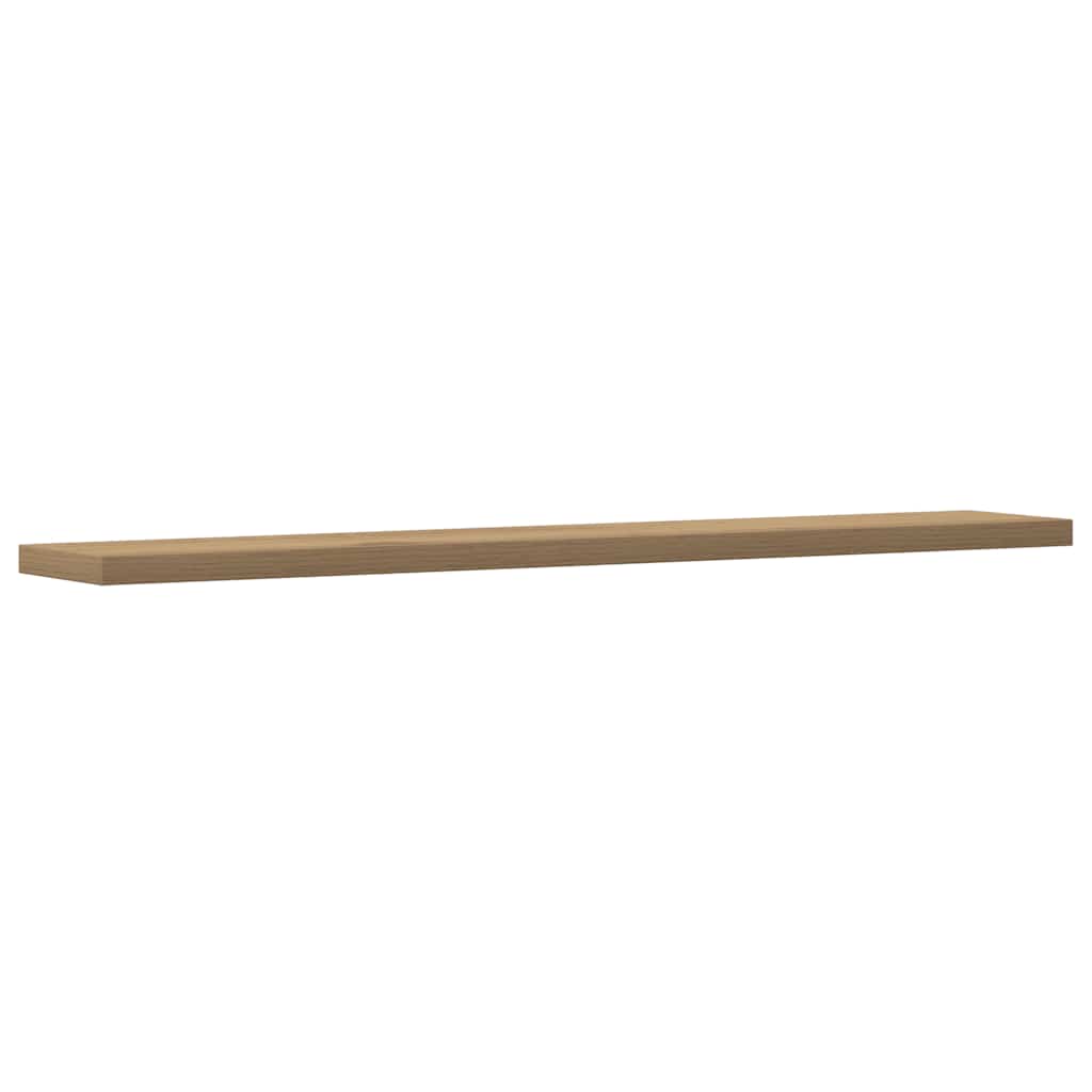 Panneau de bibliothèque 4 pcs chêne artisanal 60x10x1,5 cm
