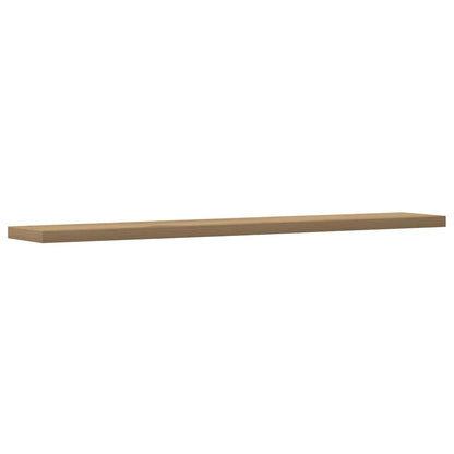Panneau de bibliothèque 4 pcs chêne artisanal 60x10x1,5 cm