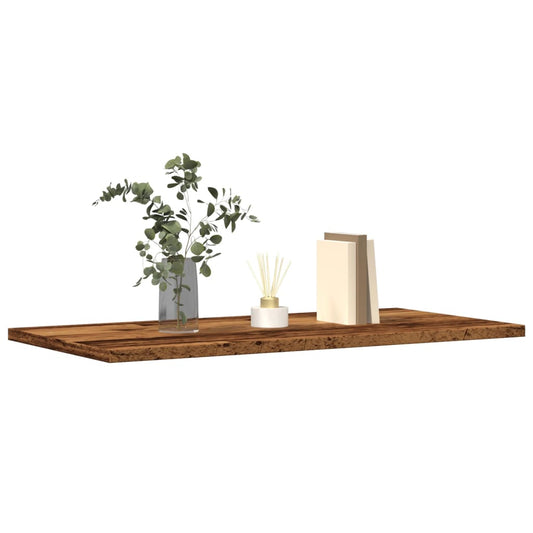 Étagères murales 4 pcs vieux bois 60x30x1,5cm bois d'ingénierie