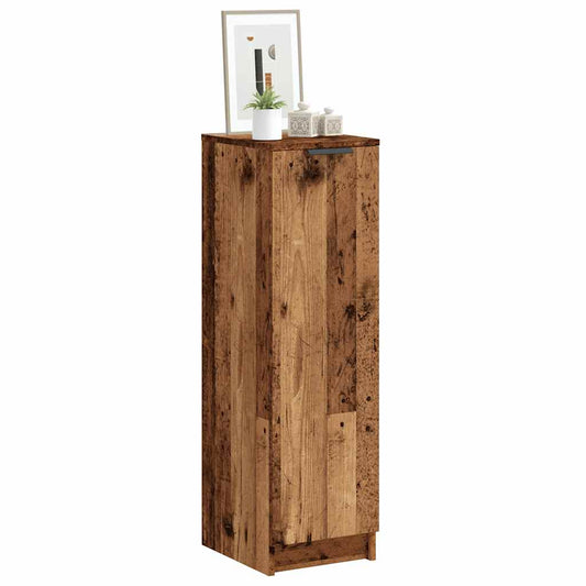 Armoire à chaussures vieux bois 29,5x35x100,5cm bois ingénierie