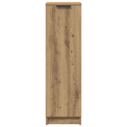 Armoire à chaussures chêne artisanal bois d'ingénierie
