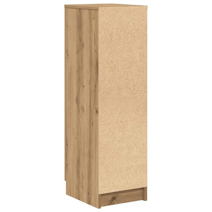 Armoire à chaussures chêne artisanal bois d'ingénierie