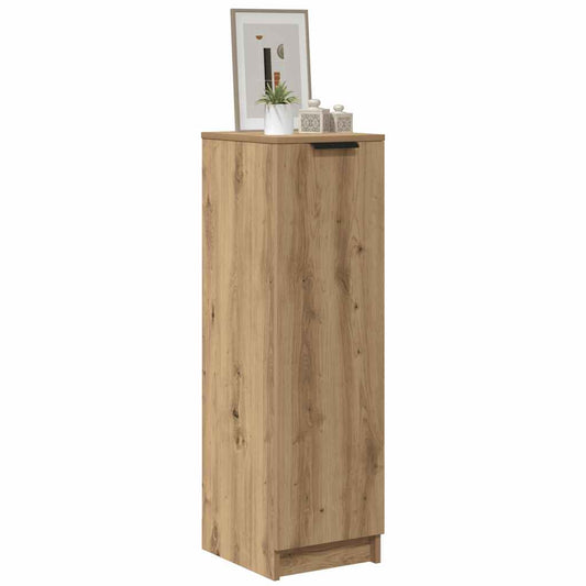 Armoire à chaussures chêne artisanal bois d'ingénierie