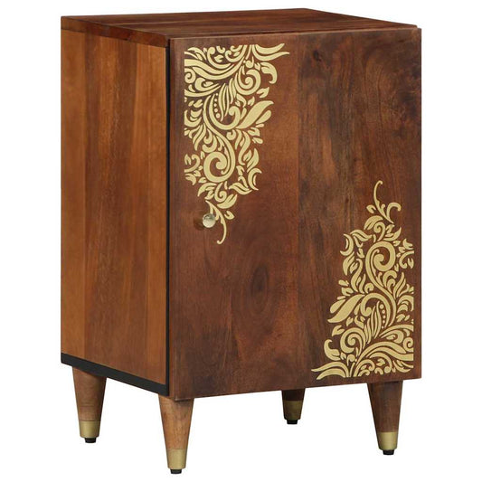 Cabinet de salle de bain avec stockage Marron 38 x 33.5 x 58 cm