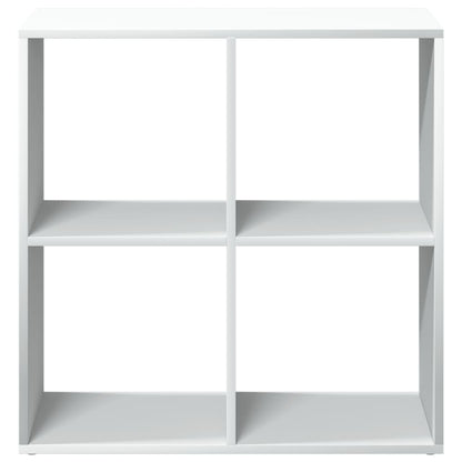 Étagère séparatrice de pièce blanc 69,5x29x69,5 cm