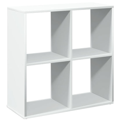 Étagère séparatrice de pièce blanc 69,5x29x69,5 cm