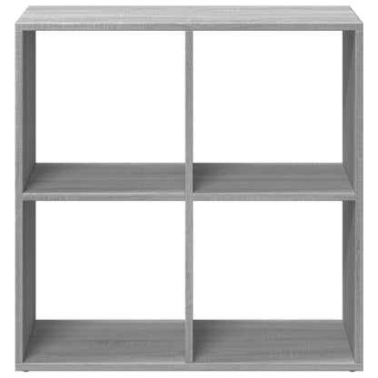 Étagère séparatrice de pièce sonoma gris 69,5x29x69,5 cm