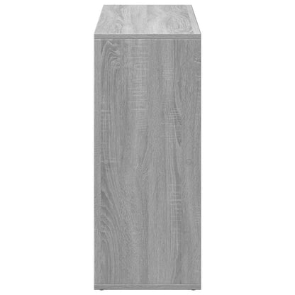 Étagère séparatrice de pièce sonoma gris 69,5x29x69,5 cm