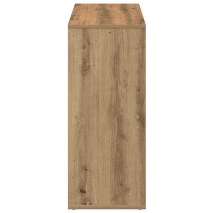 Étagère séparatrice de pièce chêne artisanal 69,5x29x69,5 cm