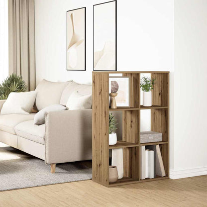 Étagère séparatrice de pièce chêne artisanal 69,5x29x103,5 cm