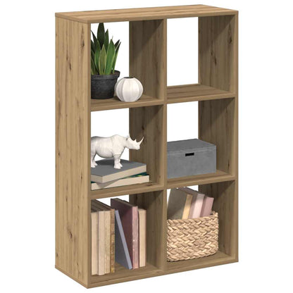 Étagère séparatrice de pièce chêne artisanal 69,5x29x103,5 cm