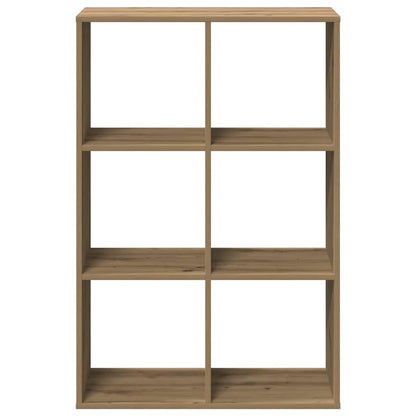 Étagère séparatrice de pièce chêne artisanal 69,5x29x103,5 cm