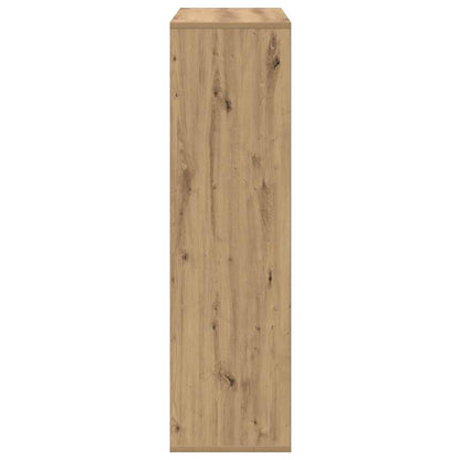 Étagère séparatrice de pièce chêne artisanal 69,5x29x103,5 cm