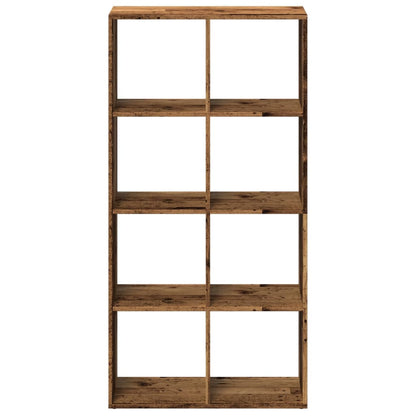 Étagère séparatrice de pièce vieux bois 69,5x29x137,5 cm