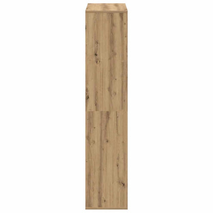 Étagère séparatrice de pièce chêne artisanal 69,5x29x137,5 cm