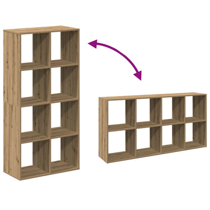 Étagère séparatrice de pièce chêne artisanal 69,5x29x137,5 cm