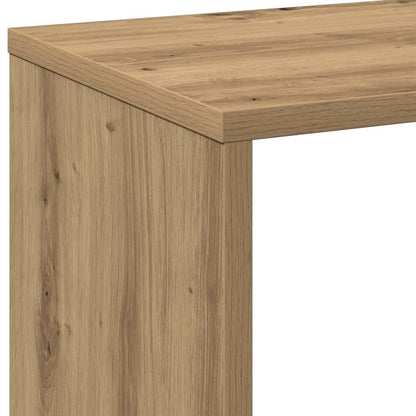 Étagère séparatrice de pièce chêne artisanal 69,5x29x137,5 cm
