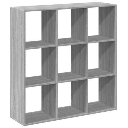 Étagère séparatrice de pièce sonoma gris 102x29x103,5 cm