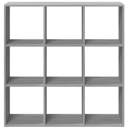 Étagère séparatrice de pièce sonoma gris 102x29x103,5 cm
