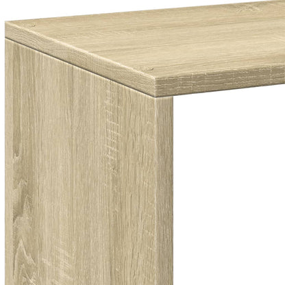 Étagère séparatrice de pièce chêne sonoma 102x29x103,5 cm