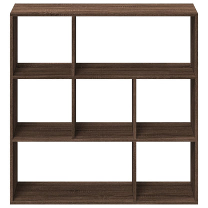 Étagère séparatrice de pièce chêne marron 102x29x103,5 cm