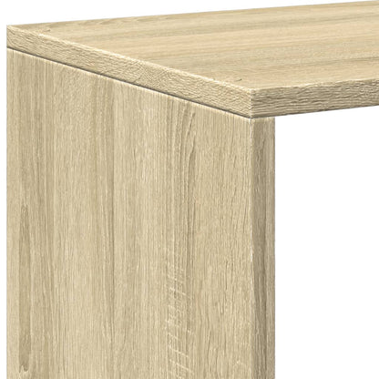 Étagère séparatrice de pièce chêne sonoma 67x25x161,5 cm