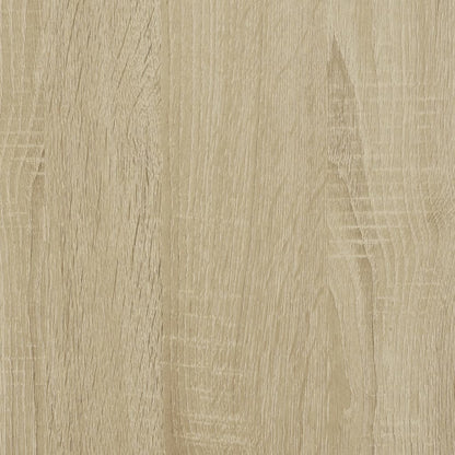 Étagère séparatrice de pièce 6 niveaux chêne sonoma 70x24x193cm