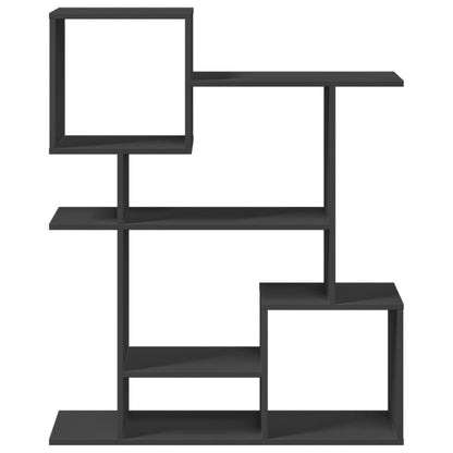 Étagère séparatrice de pièce noir 92x29x112 cm