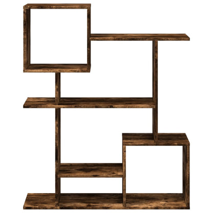 Étagère séparatrice de pièce chêne fumé 92x29x112 cm