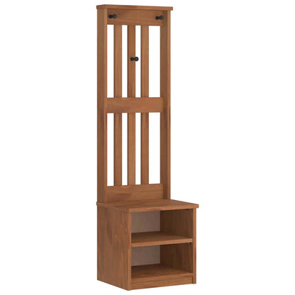 Portemanteau SANDNES 45x40x159,5 cm bois massif pin