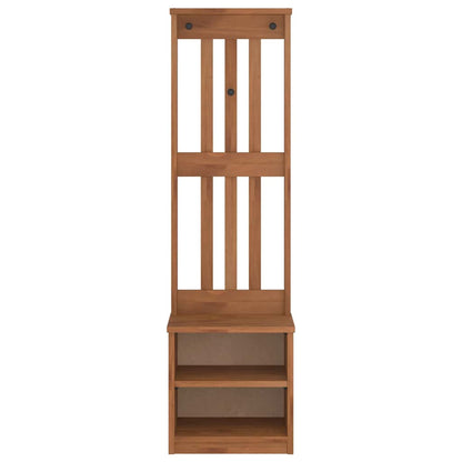 Portemanteau SANDNES 45x40x159,5 cm bois massif pin